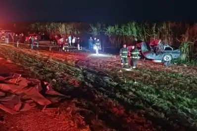 Tragedia en la ruta 38: un hombre, una mujer y un niño murieron en un choque entre una camioneta y un camión