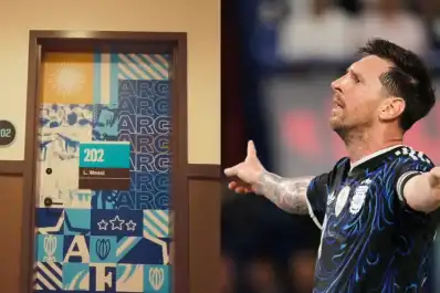 El número de habitación de Messi en Kansas y una coincidencia que entusiasma a la selección argentina