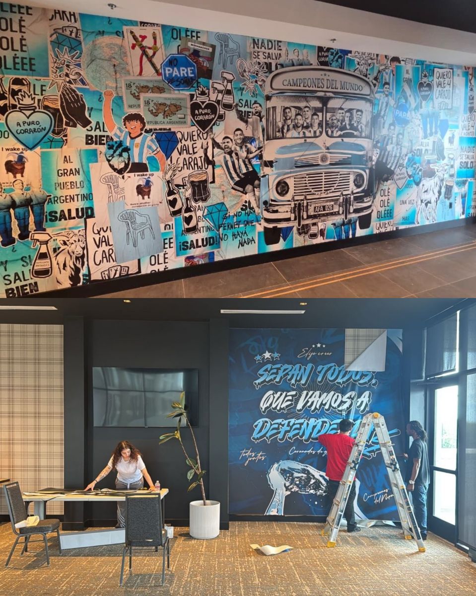 Así está el hotel Origin, el lugar en el que la selección argentina armó su búnker en Kansas City