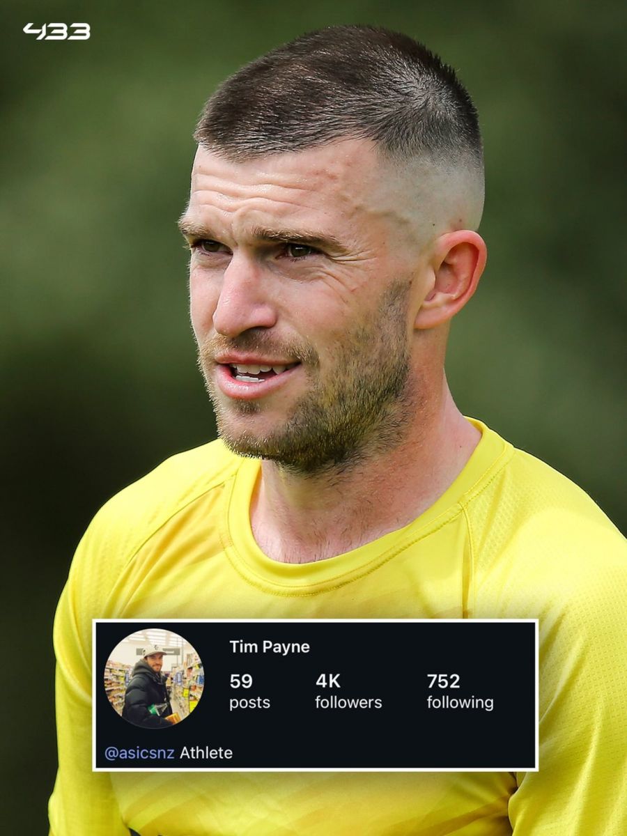 Tim Payne, el futbolista neozelandés que se convirtió en celebridad a pocas semanas del Mundial 2026