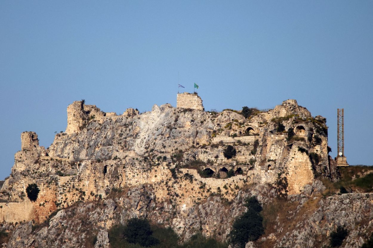 MEDIEVAL. La fortificación, construida en la Edad Media, ya había sido tomada por Israel hace 44 años.