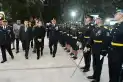 Sergio Mansilla encabezó la entrega de insignias a los cadetes en la Jefatura de Policía