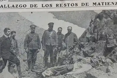 Recuerdos fotográficos: 1919. El hallazgo de los restos de Benjamín Matienzo