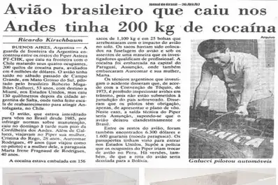 Vuelos narco: el día que los cielos del NOA perdieron la inocencia