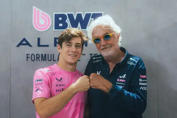 Briatore volvió a elogiar a Colapinto: “Ahora sólo nos queda el bueno”