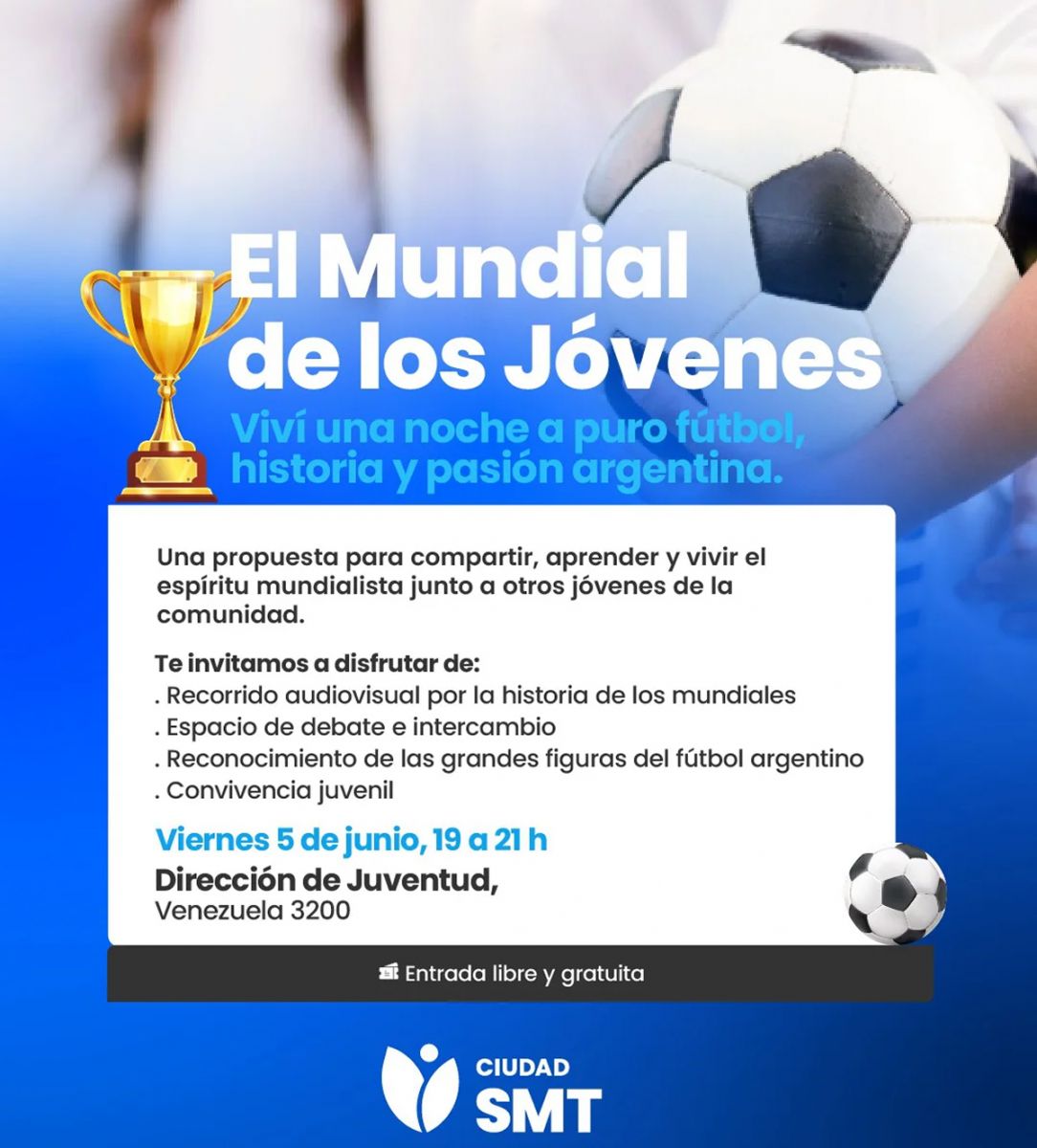 ACTIVIDAD. Se realizará este viernes en la Dirección de Niñez y Juventud, ubicada en Venezuela 3200.