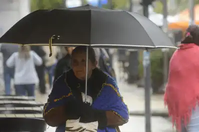 Pronóstico del tiempo: las lluvias serán débiles pero se extenderán toda la jornada