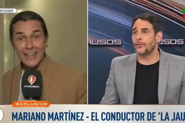 El tenso momento entre Mariano Martínez y Rodrigo Lussich en Intrusos: ¿Quién te crees que sos?