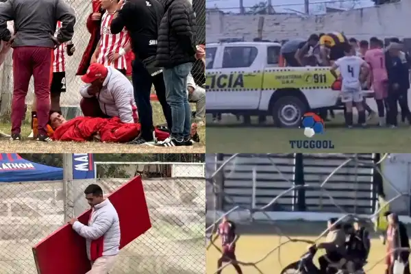 Motos, camillas ausentes y rezos: por qué la Liga Tucumana no exige ambulancias en sus partidos