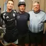 Pedalearon 17.000 kilómetros para seguir a la Selección y emocionaron a Scaloni en Kansas City