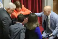 La sesión del Senado dejó al descubierto las grietas dentro del oficialismo