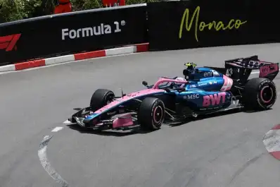 Colapinto no logró mejorar su registro de la FP1 y cerró 15° la segunda práctica en Montecarlo