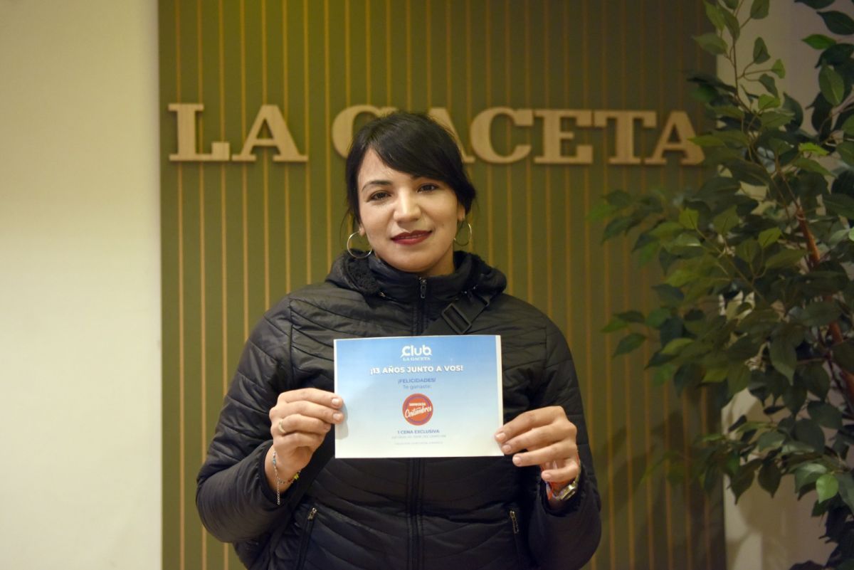 GANADORA. Eliana Alderete.