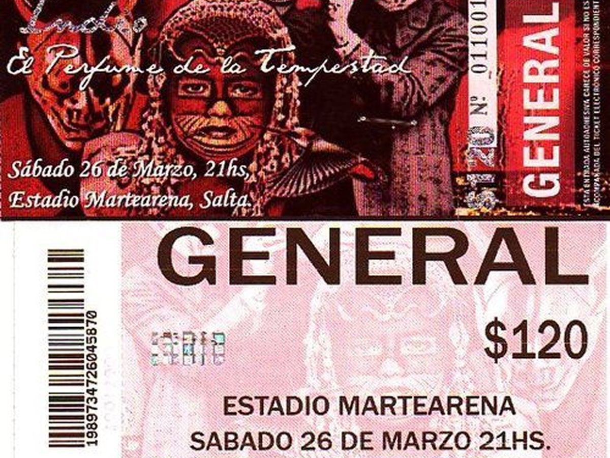 La entrada al último recital del Indio Solari en Salta