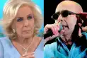 El dolor de Mirtha Legrand por la muerte del Indio Solari: Lo admiraba mucho