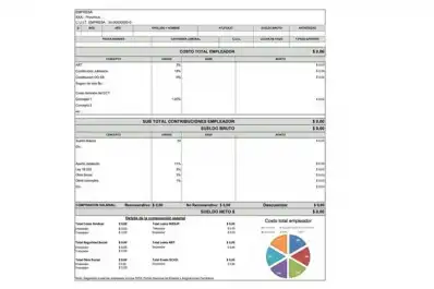 Los recibos de sueldo tendrán un nuevo formato obligatorio con gráficos y el detalle del costo laboral completo