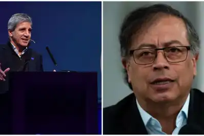 Caputo y el presidente de Colombia protagonizaron un cruce por la deuda externa Argentina