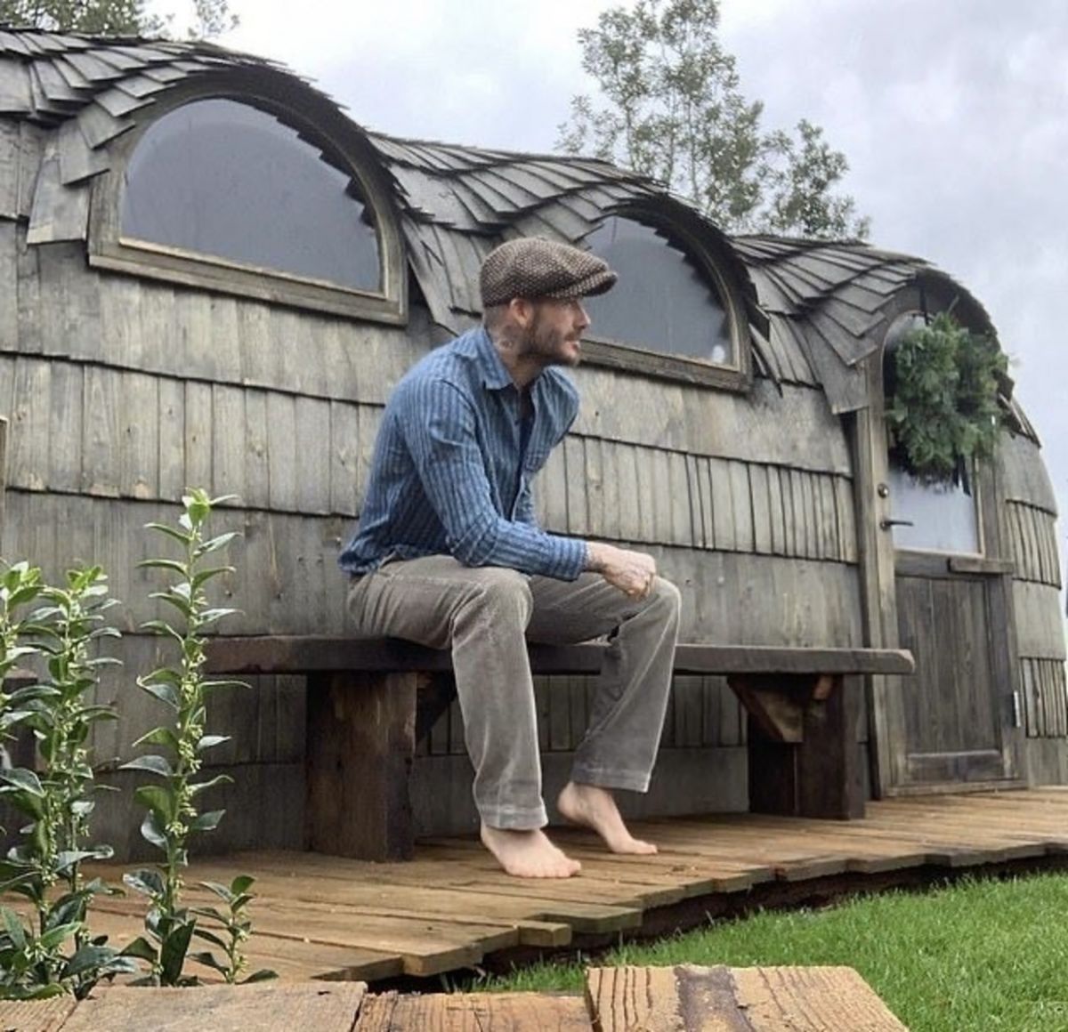 La rosa de David Beckham: el regalo que revela su pasión por el jardín