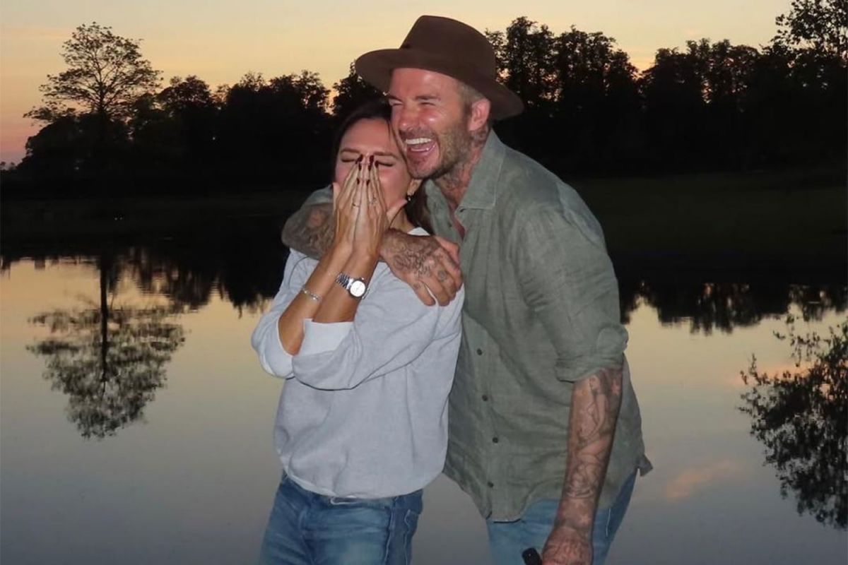 La rosa de David Beckham: el regalo que revela su pasión por el jardín