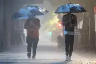 Alerta amarilla por tormentas: el SMN advirtió lluvias abundantes, ráfagas y granizo ocasional
