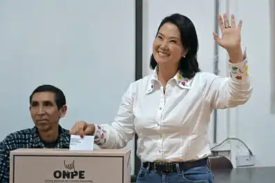 Balotaje presidencial en Perú: con menos del 25% escrutado, lidera Fujimori con el 52,5%