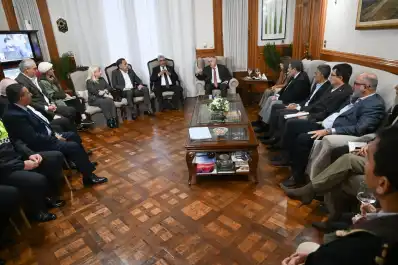Jaldo encabezó un gabinete ampliado para evaluar la gestión y confirmó el pago del medio aguinaldo para el 17 de junio