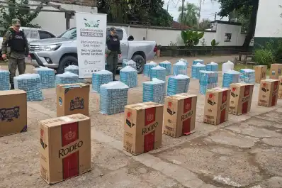 Contrabando de cigarrillos: decomisan una millonaria carga en una ruta de Jujuy