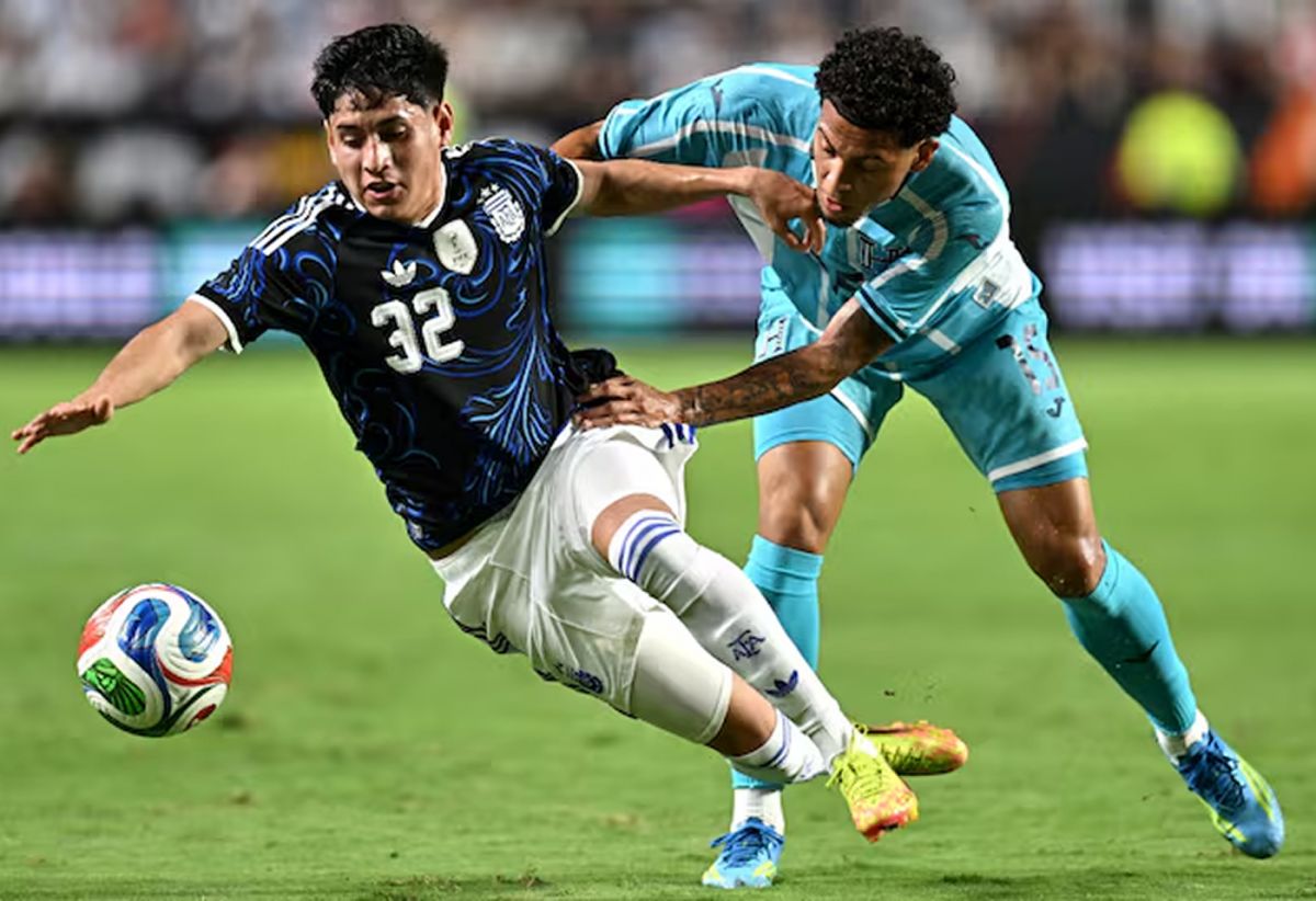 Tomás Aranda rompió un récord de Maradona y Messi en la Sele