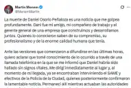 Martín Menem habló sobre Daniel Osorio Peñaloza, encontrado muerto en su departamento