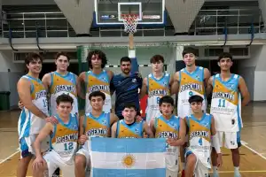 Con el tucumano Luca Montero, Argentina está en semis del Mundial U21 de básquet para sordos