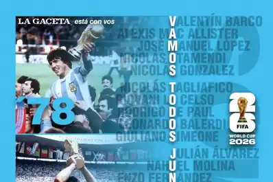 Con el sueño mundialista en marcha, LA GACETA te regala un póster gigante de la Selección