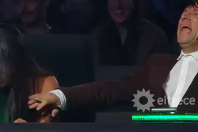 Cambio de roles: Joaquín Levinton hizo estallar al público con su imitación de Ángela Leiva en Es mi sueño