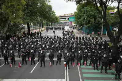 Tensión en México: una protesta masiva bloqueó el estadio donde comenzará el Mundial 2026