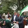 Se realizó una jornada de concientización ambiental en la plaza Independencia