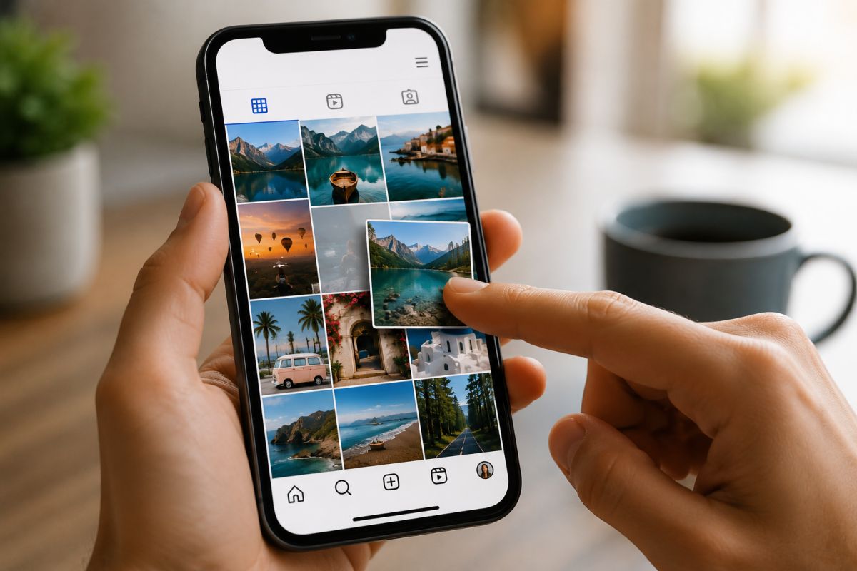 Instagram ya permite mover publicaciones y reordenar la cuad