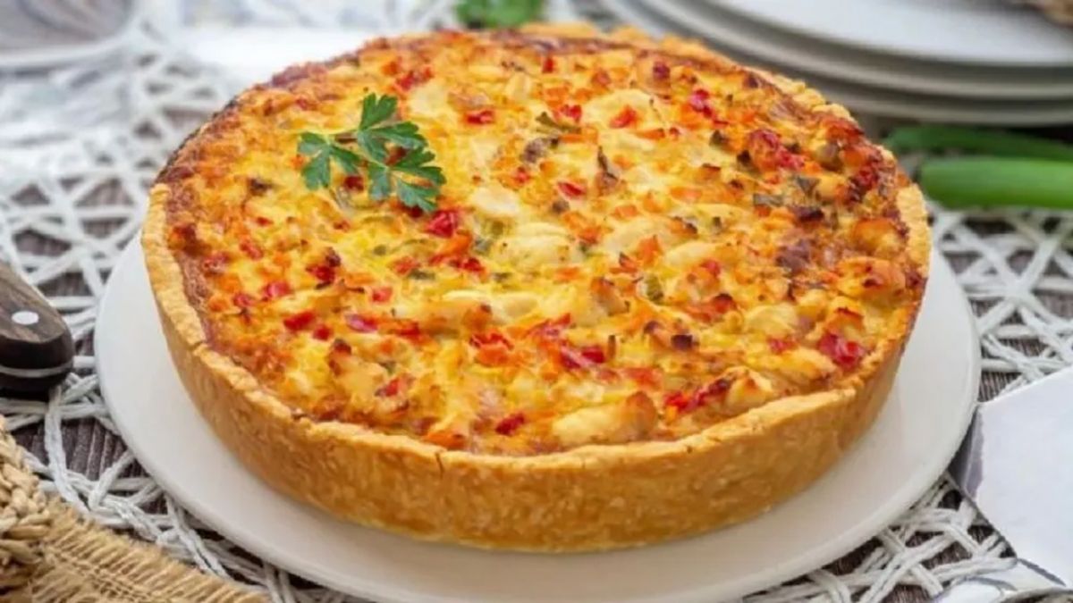 Tarta de pollo sin gluten de Jimena Monteverde: la receta fá