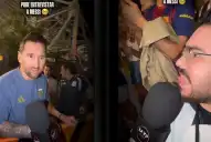 El gran gesto de Messi con un periodista con discapacidad que emocionó a todos y se volvió viral en redes sociales