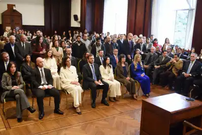 Leiva y Jaldo destacaron el fortalecimiento de la Justicia durante la jura de 14 nuevos magistrados