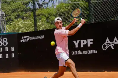 Máximo Zeitune dio batalla, pero se despidió del Challenger de Tucumán en singles