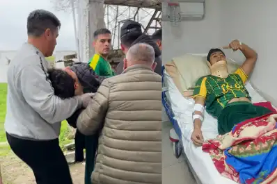 Grave agresión en Leales: suspendieron el partido entre San Fernando y Ateneo, y un futbolista terminó internado