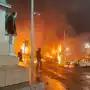 Tensión en Irlanda del Norte: Belfast arde con protestas contra la inmigración