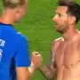 Sorpresa para Messi: por primera vez enfrentó al hijo de un ex compañero