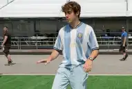 Con la camiseta de la Selección y “ambiente de Mundial”: Franco Colapinto ya vive el GP de Barcelona