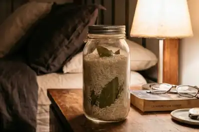¿Por qué algunos ponen un frasco con arroz y laurel en su mesa de luz antes de dormir?