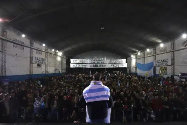 Milei respaldó a Catalán: compartió en sus redes un video de un acto en Tucumán