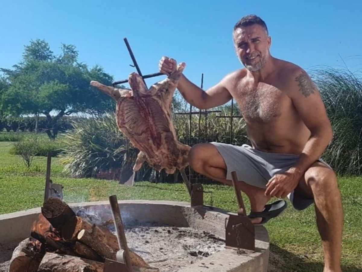 Así es la mansión de Gabriel Batistuta: 129 hectáreas, cancha de golf y asador profesional