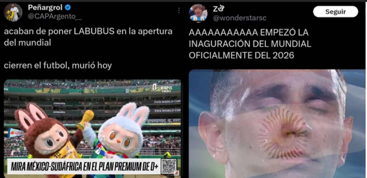 “La entrada de mis 15 tuvo más fiesta”: memes y críticas tras la inauguración del Mundial 2026