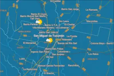 El tiempo para el fin de semana largo: el SMN prevé temperaturas mínimas de 8°C