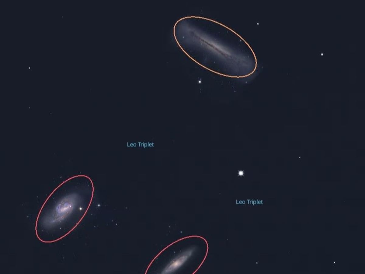 Capturan el Triplete de Leo con un nivel de detalle asombroso: así luce el grupo de galaxias