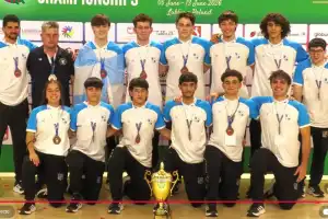 Con el tucumano Luca Montero, Argentina se colgó el bronce en el Mundial de Básquet para Sordos